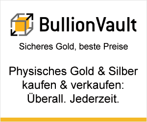 Bullion Vault Physisches Gold und Silber kaufen